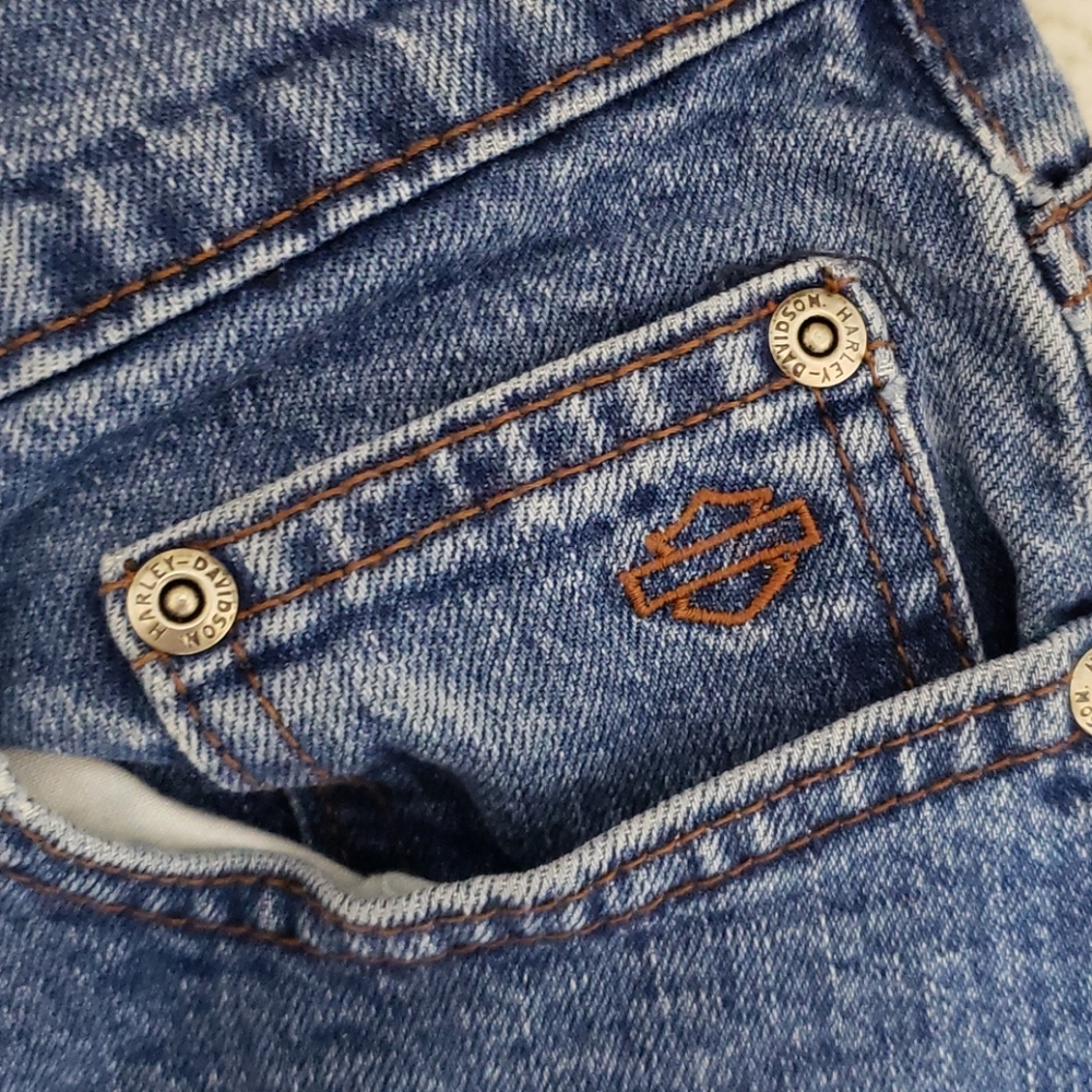 Harley Davidson Straight Leg Jeans (Long) - Picture 3 of 13